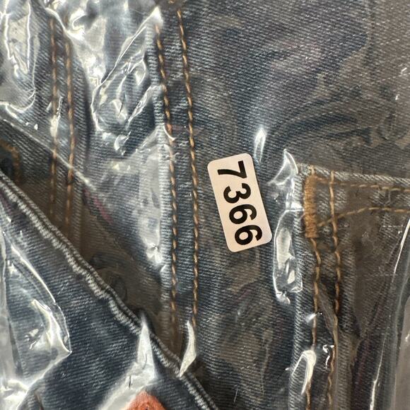 Rock Revival Jeans Womens 28 Blue Carla Legging Stretch Denim Grunge Biker - Picture 11 of 11